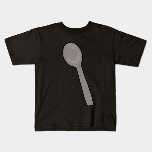 Spoon / Cute Coffee Dates Kids T-Shirt by nathalieaynie